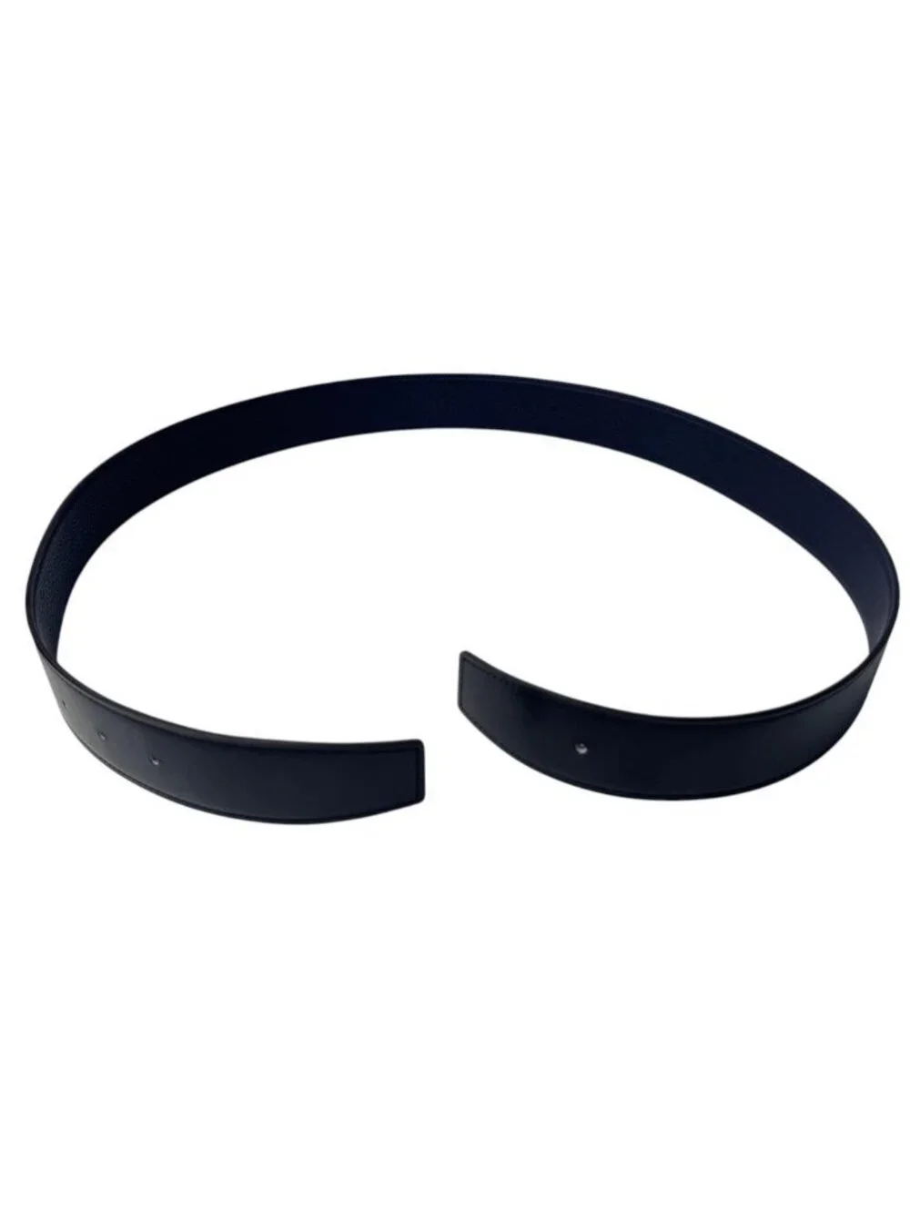 Hermes Constance Belt Black